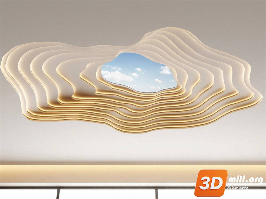 Ceiling Decoration Skp Files